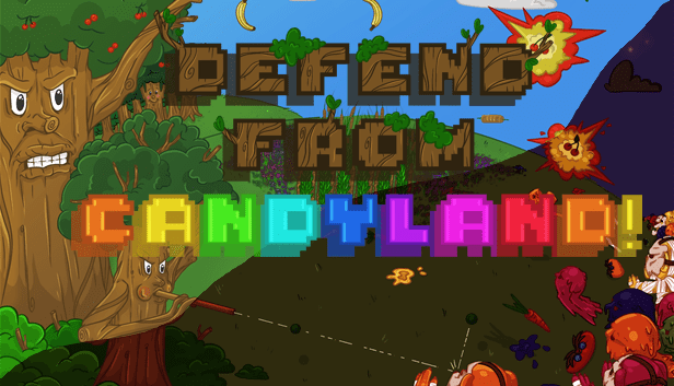 Defend from Candyland! game